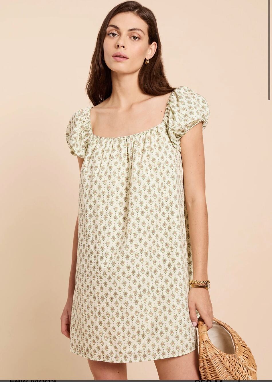 New Kourt Nya wild daisy dress size M 100% cotton $147